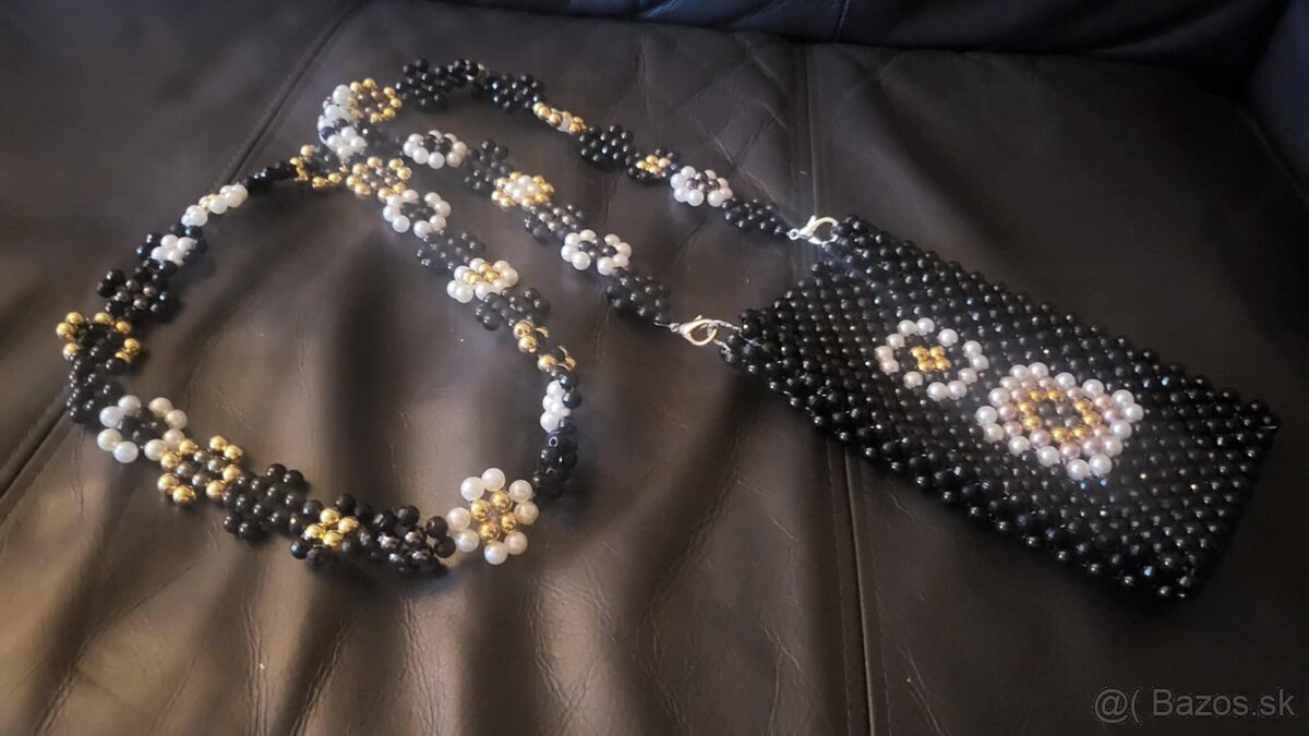 Kabelka na mobil so vzorom zlava - 4