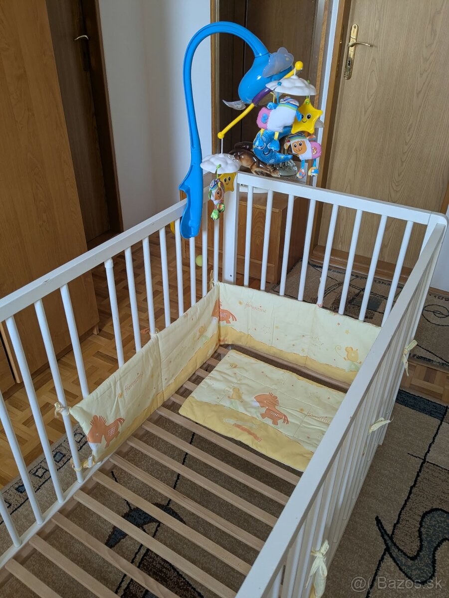 Detská postieľka s príslušenstvom - 4