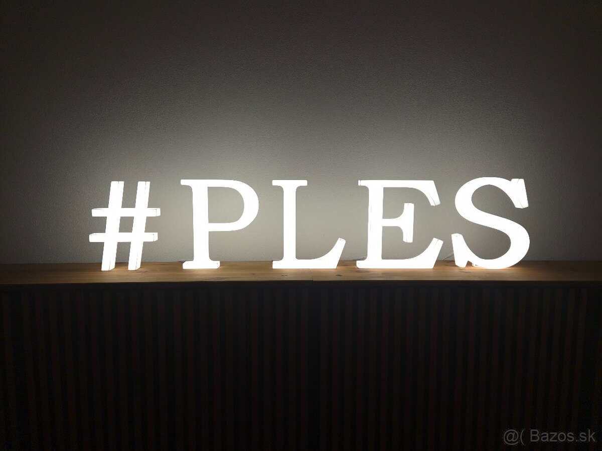 Svetelné písmená na prenájom – vytvorte si vlastný napis - 4