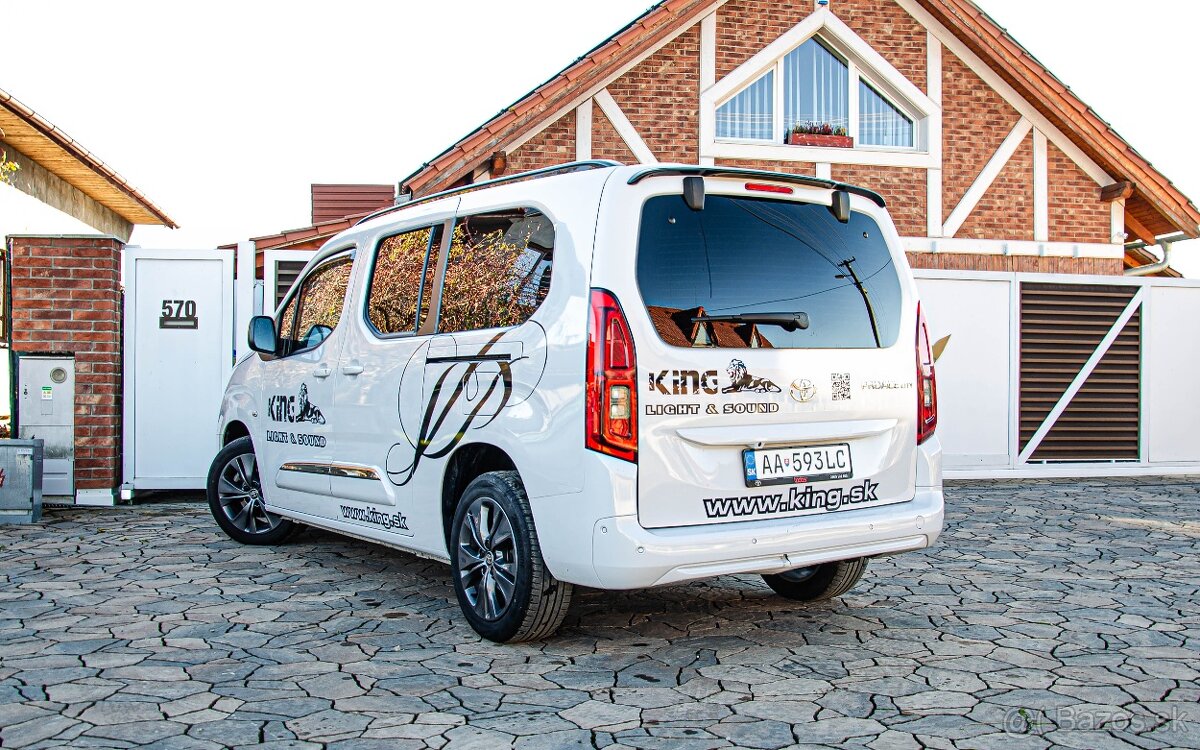 Toyota Proace City 1.5 D-4D 130 Long A/T, 96kW, A8, 5d - 4