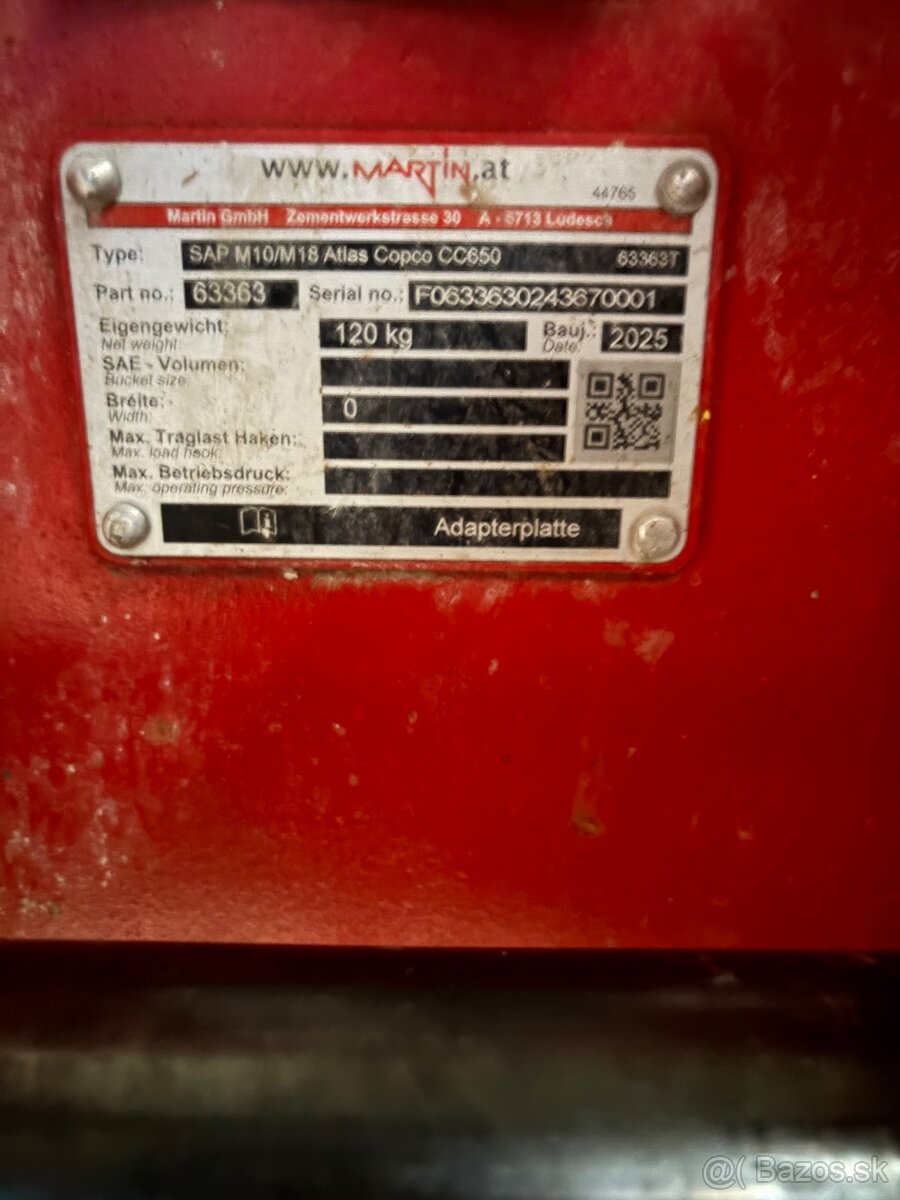 Demolačne kliešte Epirock CB750 - 4