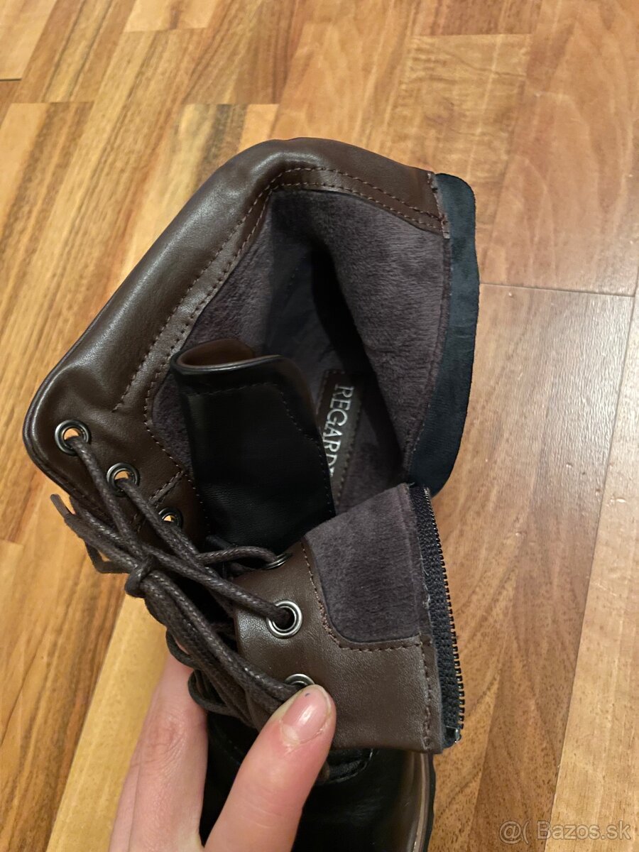 Dámske šnurovacie čižmi - 4