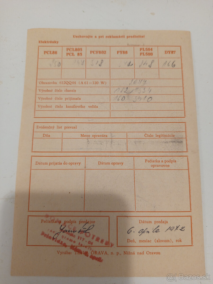 TESLA Spoleto návod - 4