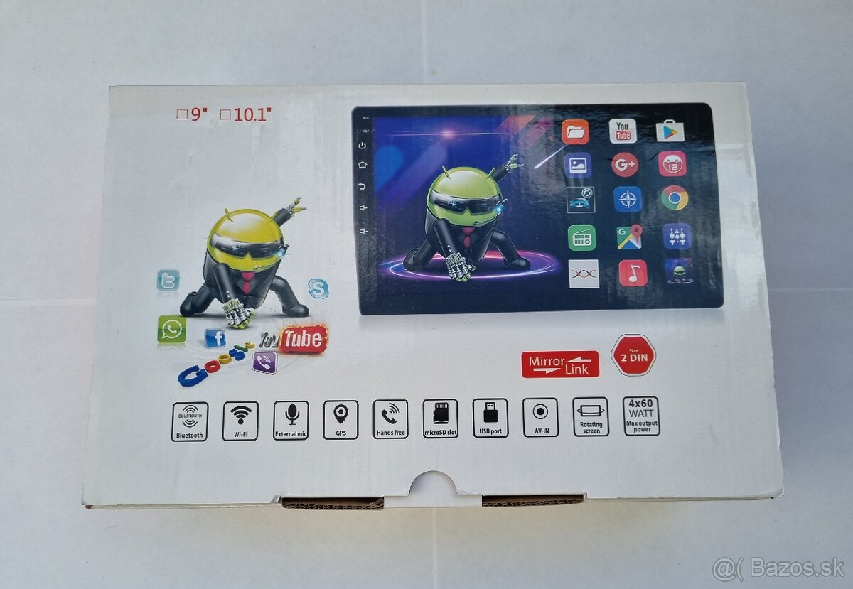 Autorádio Android 8/128GB NXP6686 - 4
