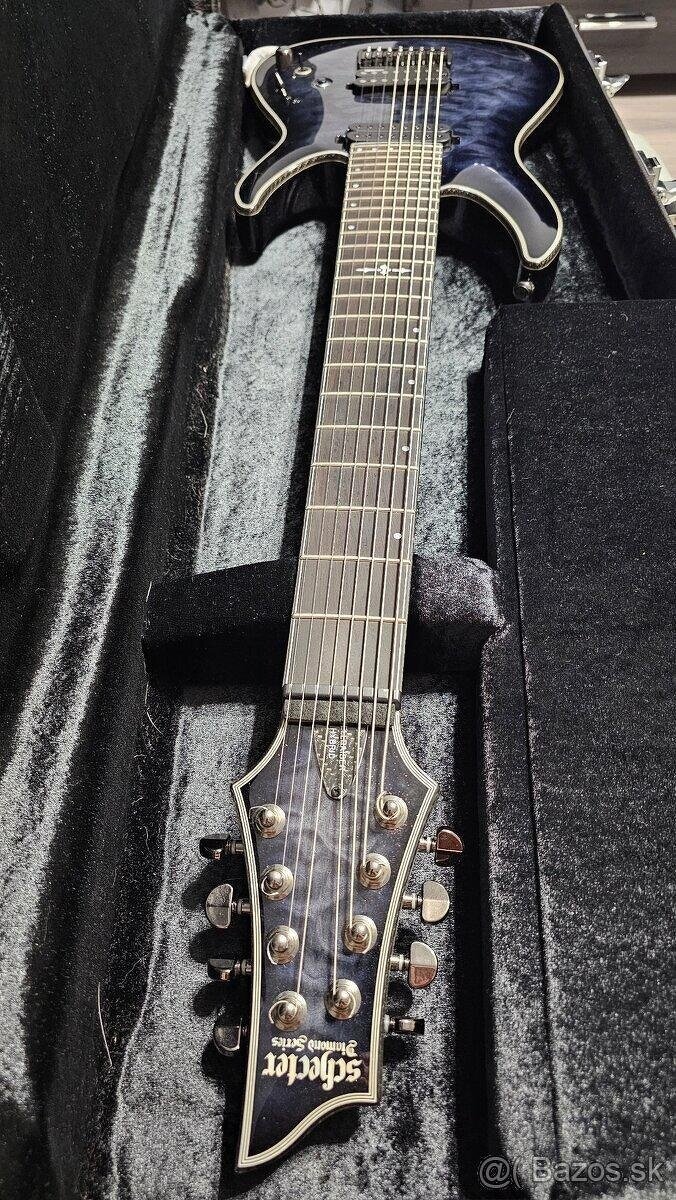 Schecter Hellraiser Hybrid C-8 TBB 8 strunná gitara - 4