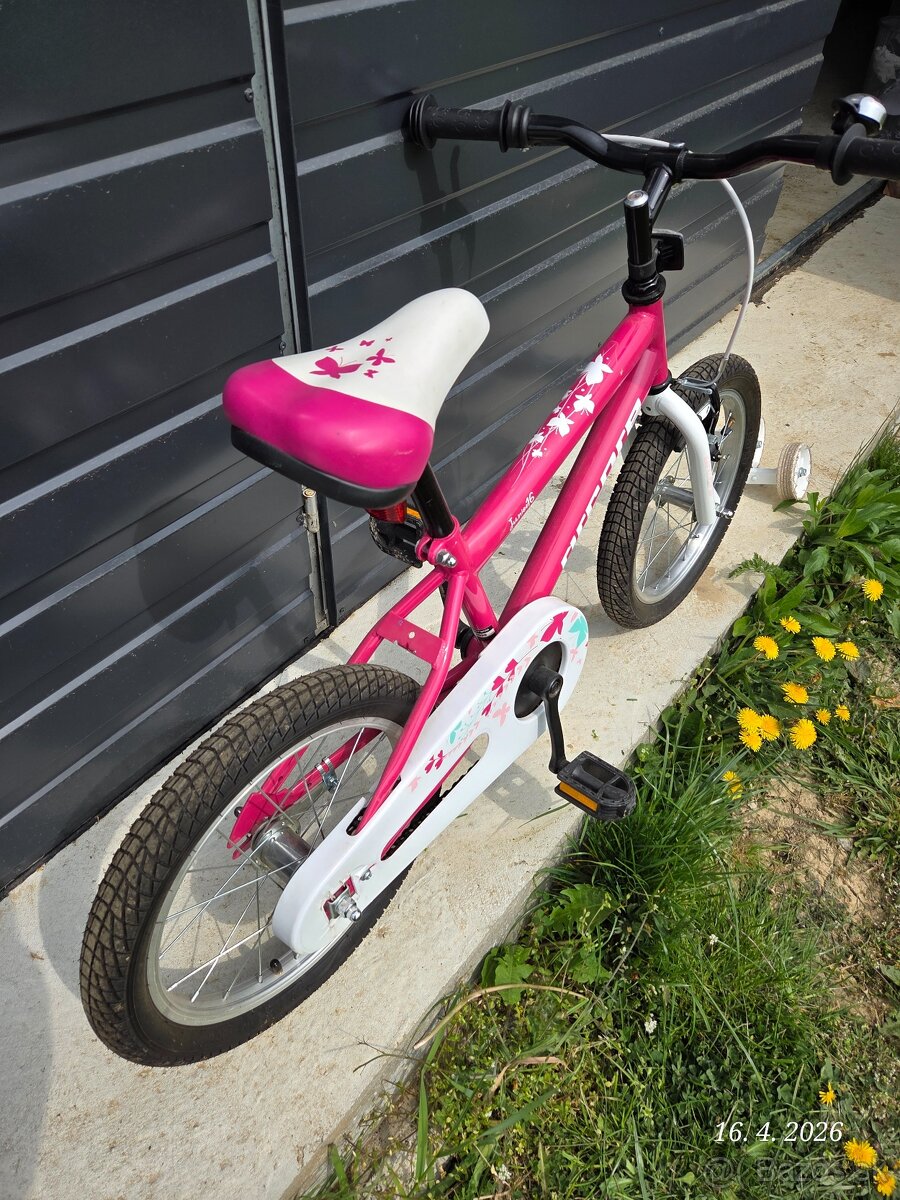 Dievčenský bicykel 16" pre 4-6 rokov - 4
