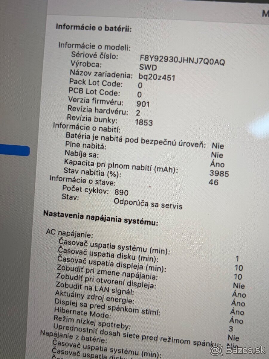 MacBook PRO i7 — A2251 — model 2020 - 4