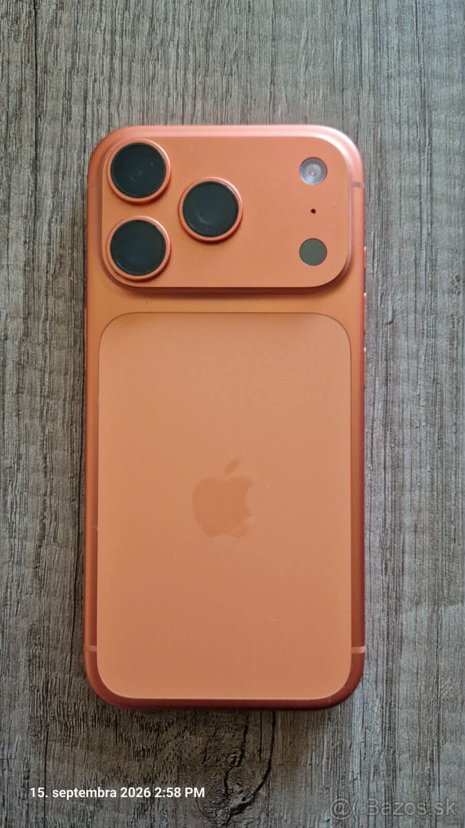 Predám Apple iPhone 17 Pro 256GB Cosmic Orange - 4