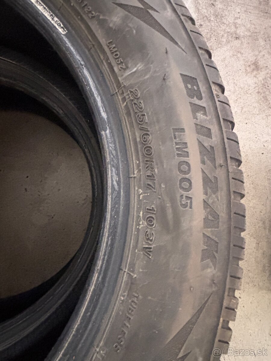 225/60R17 zimne Bridgestone - 4