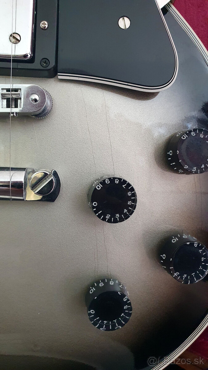 2013 Gibson Custom Shop Les Paul Custom Silverburst - 4