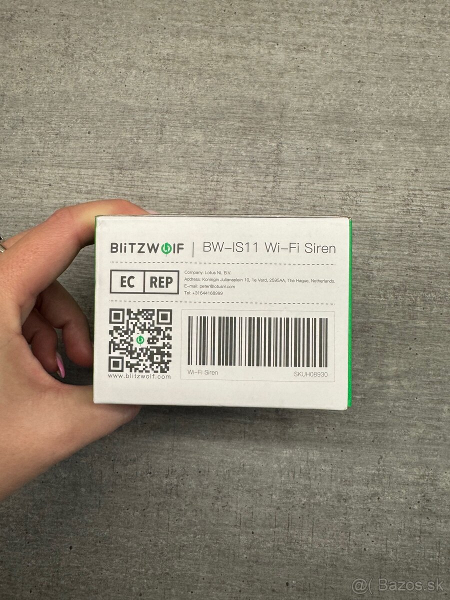 Predám Blitzwolf BW-IS11 (Wifi Siren) 1ks - 4