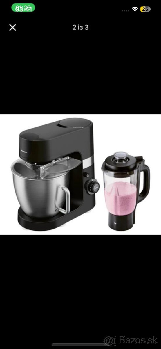 SilverCrest SKMP 1300 D3 2v1 kuchynský robot s mixérom (6,3 - 4