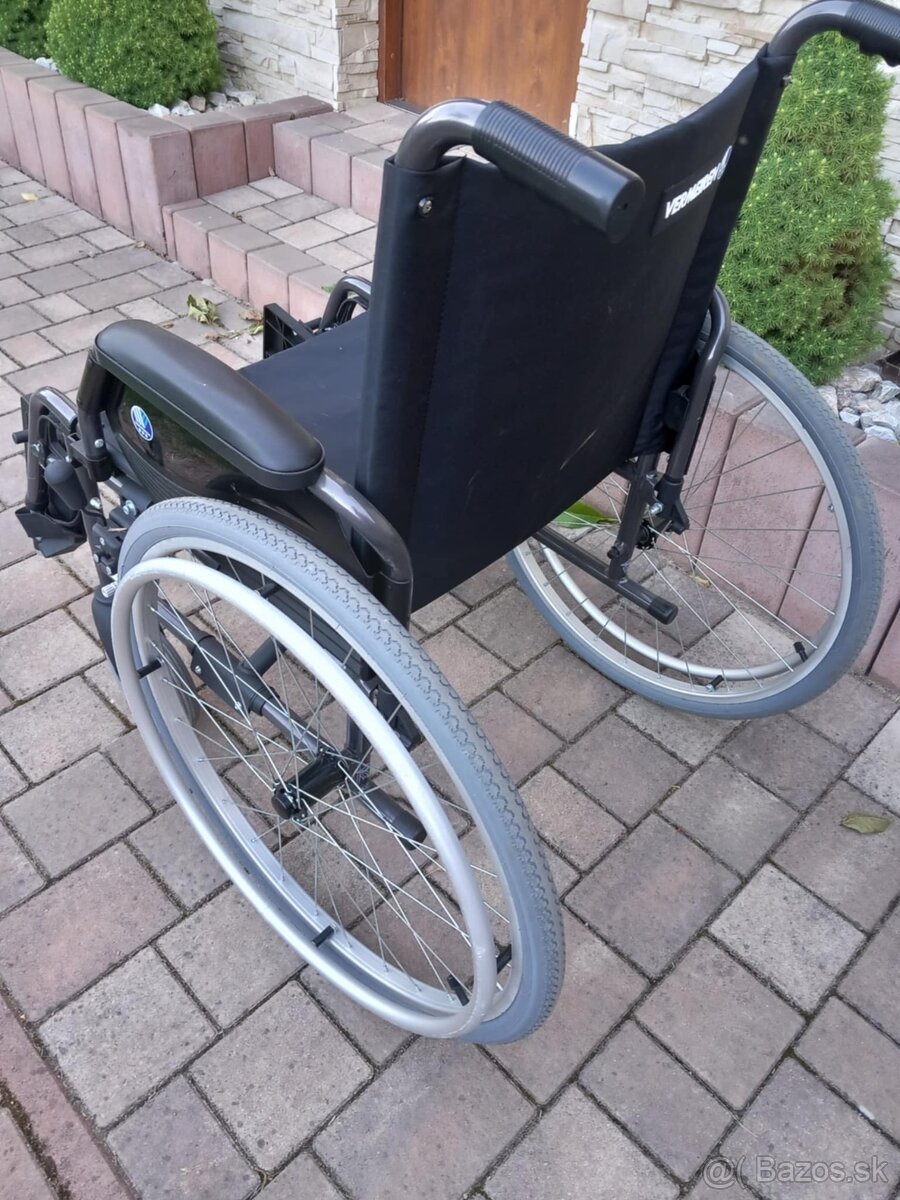 Invalidný vozík Vermeiren Jazz s50 vo výbornom stave - 4