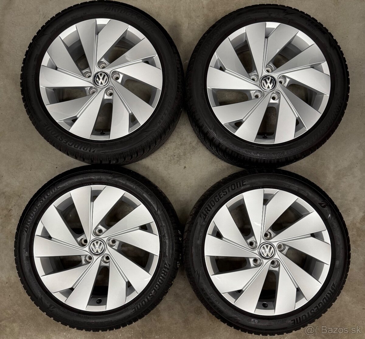 Zimná sada 5x112 R17 , 205/50/17 Golf Octavia A3 Passat - 4