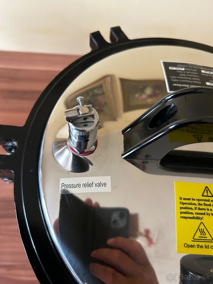 Autoklav 18l 0,17 MPa Sterilizacny pristroj - 4