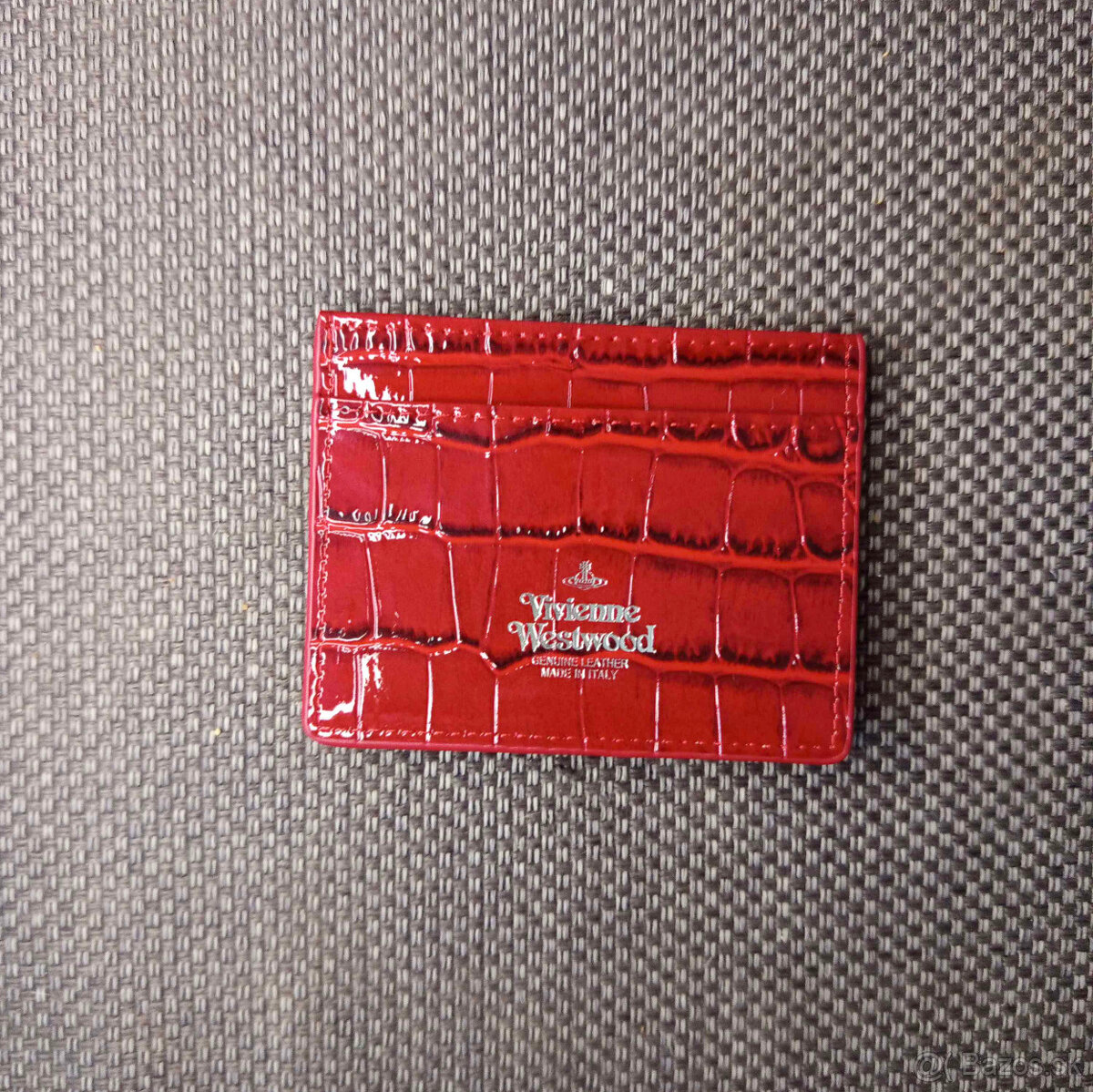 Vivienne Westwood červený držiak na karty - 4