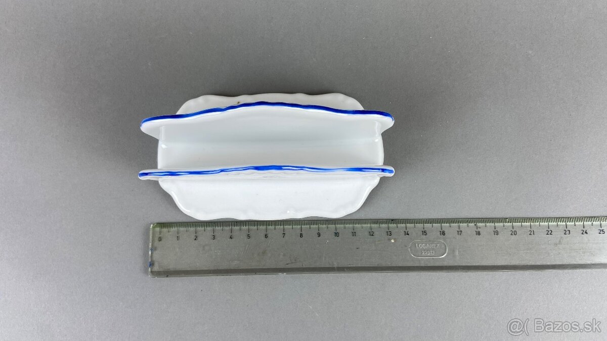 Stojanček na vreckovky husičky, MZ, modrá linka - 4