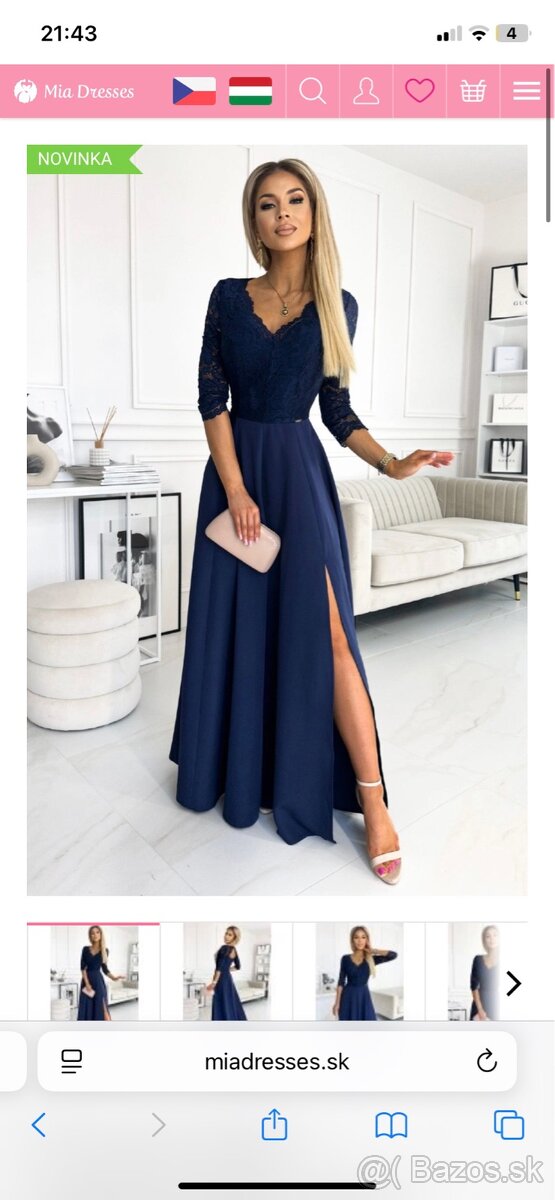 Dlhé spoločenské šaty - 4