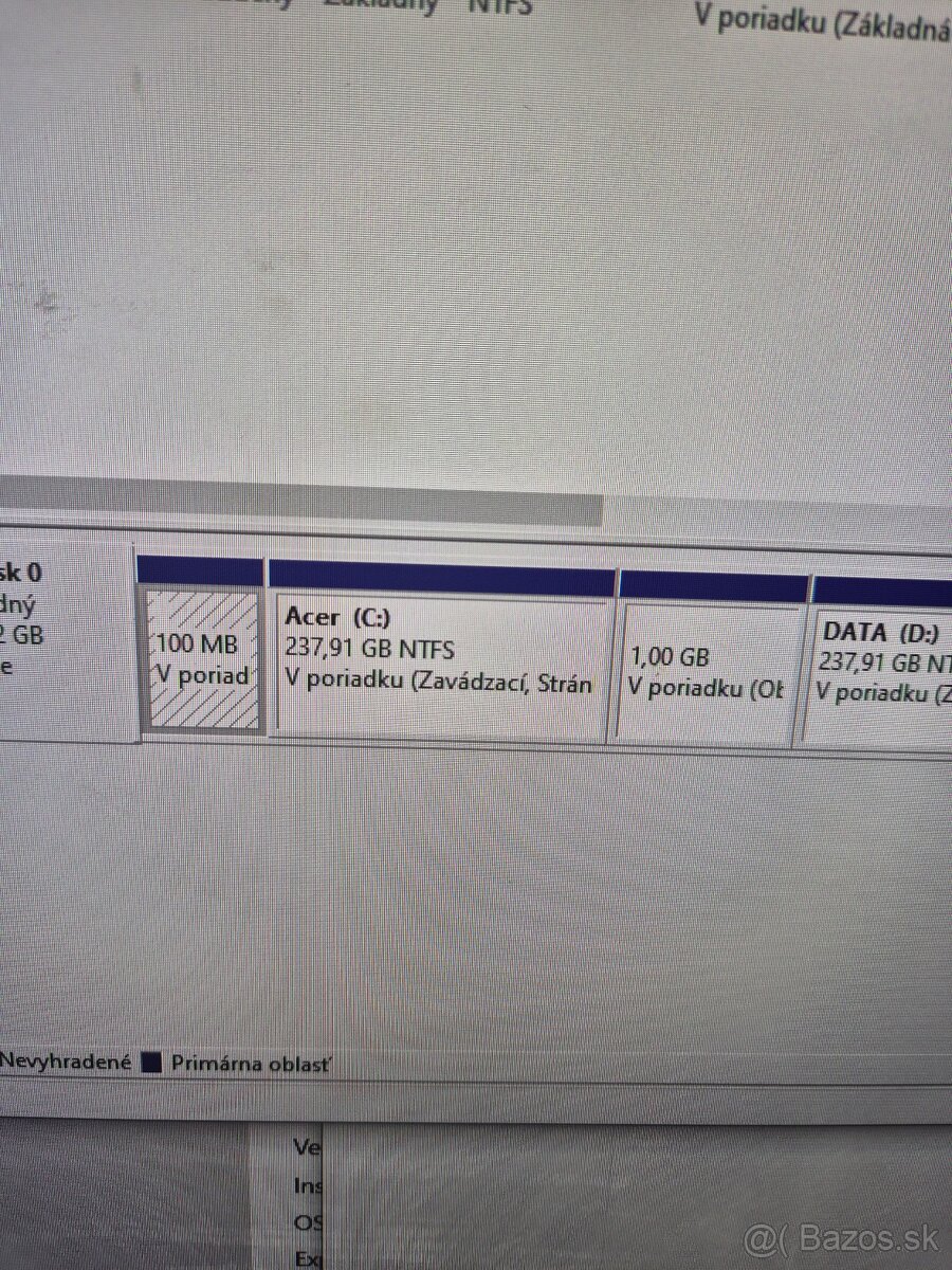 PC all in-one touch screen Acer Aspire C24 - 4