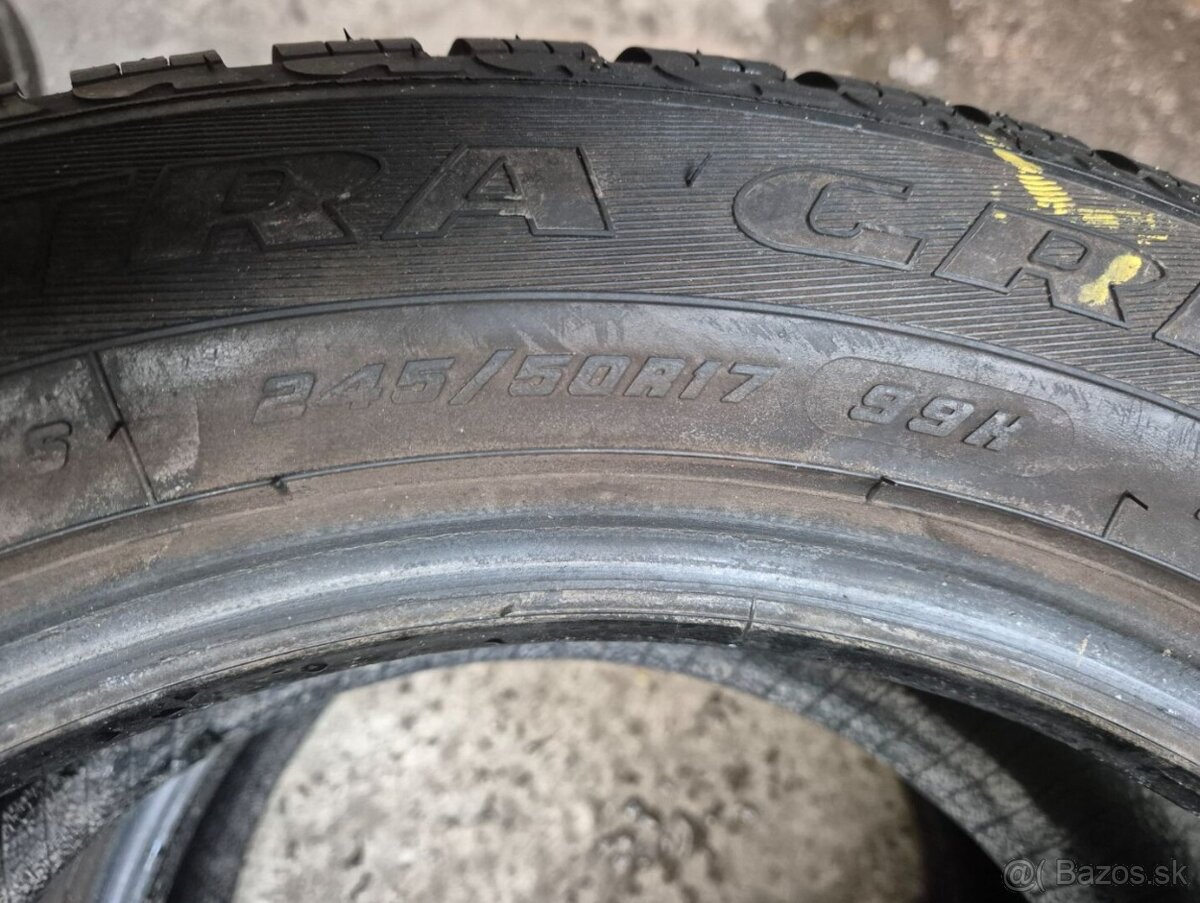245/50 r17 zimné 2 ks GOODYEAR RUNFLAT DOT2024 - 4