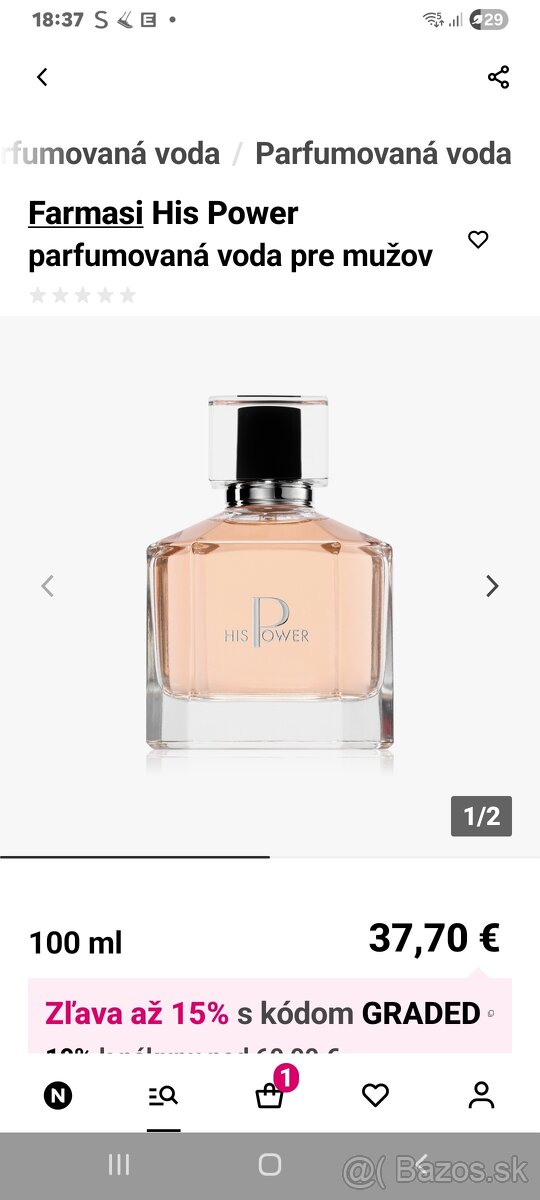 Pánsky set His power.V kozmetickej tasticke.farmasi.Viamocee - 4