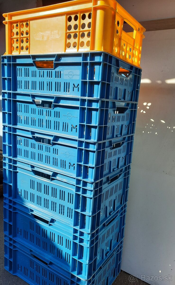 Prepravka na ovocie a zeleninu , iné bedňa skladacia - 4