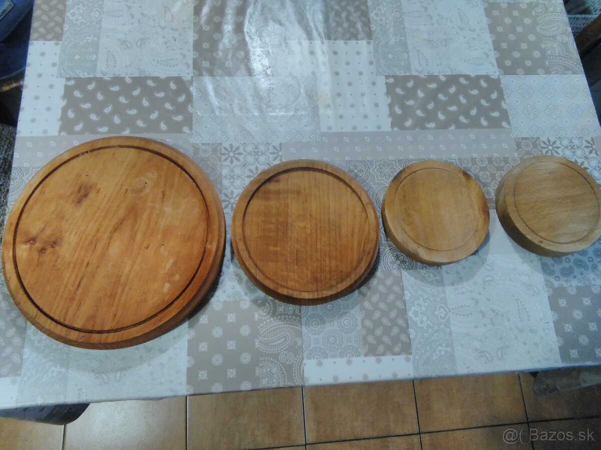 Drevene misky,drevene podlozky pod kuchynsky riad a ine - 4