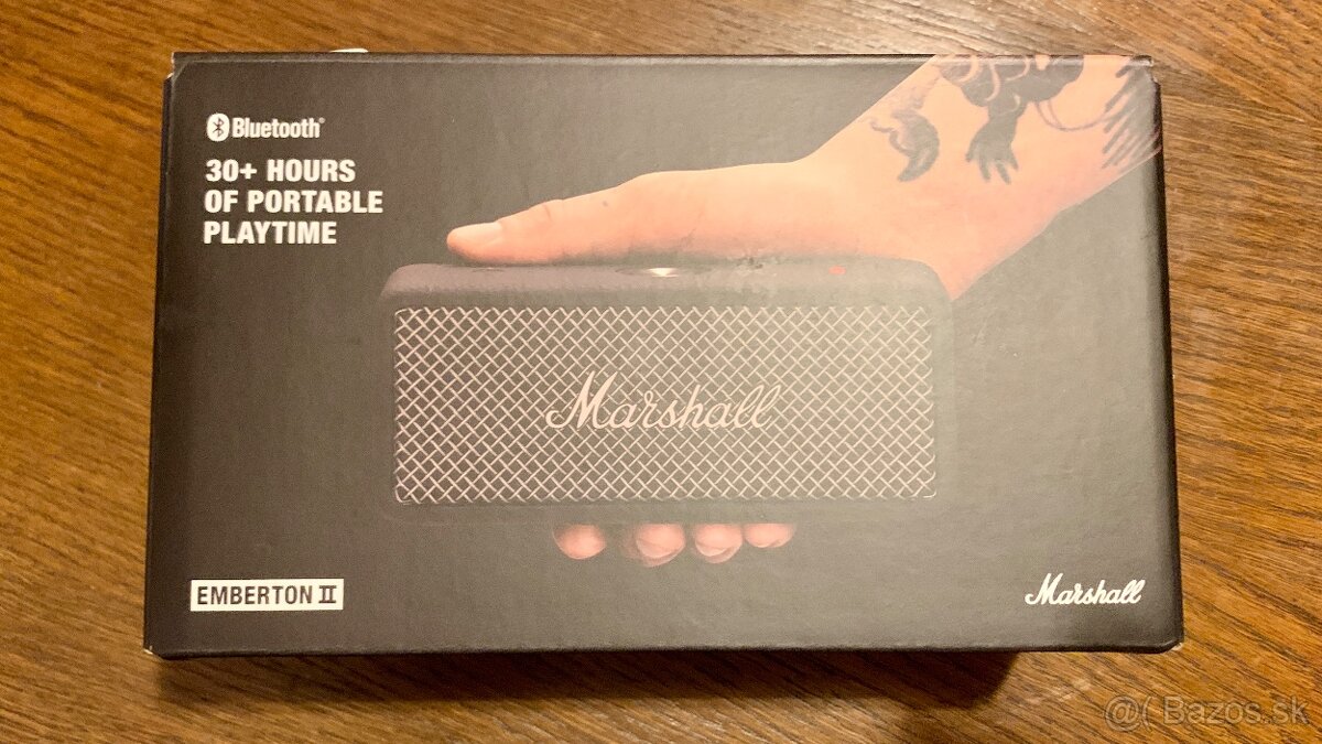 Predám Bluetooth reproduktor Marshall emberton II - 4