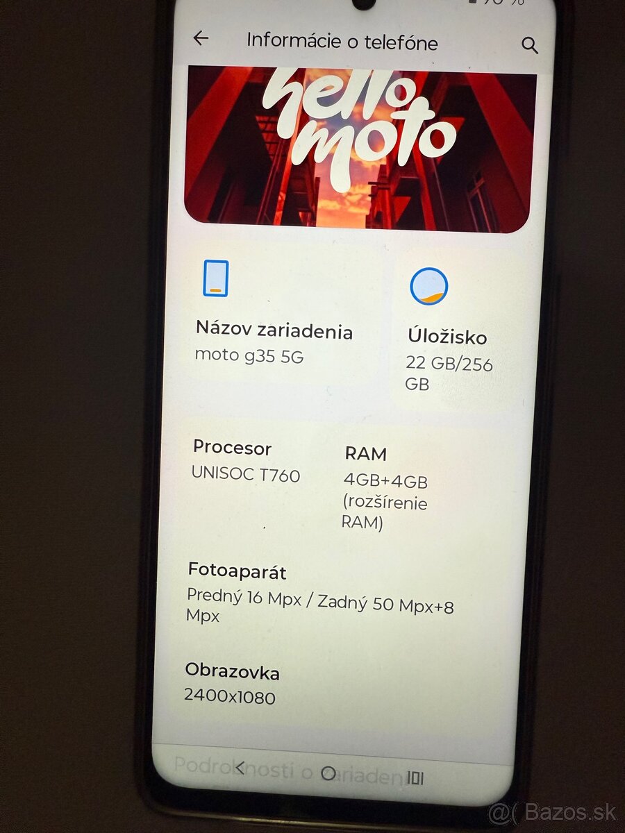 Predám Motorola g 35 5G - 4