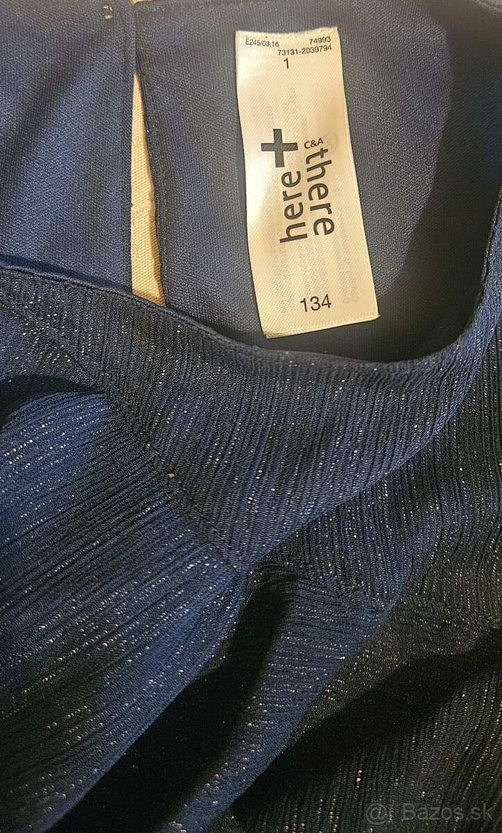 Dievčenské šaty 134 - 4