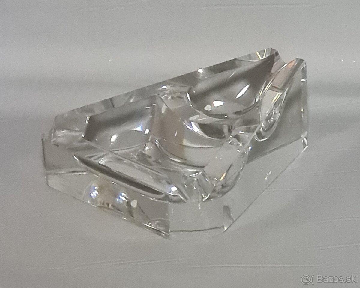 Sklenený stojan na fajku a popolník - 4