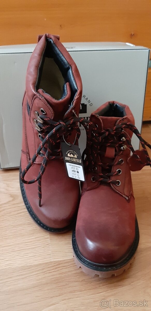Kožené topánky John Garfield 37 / Nové - 4