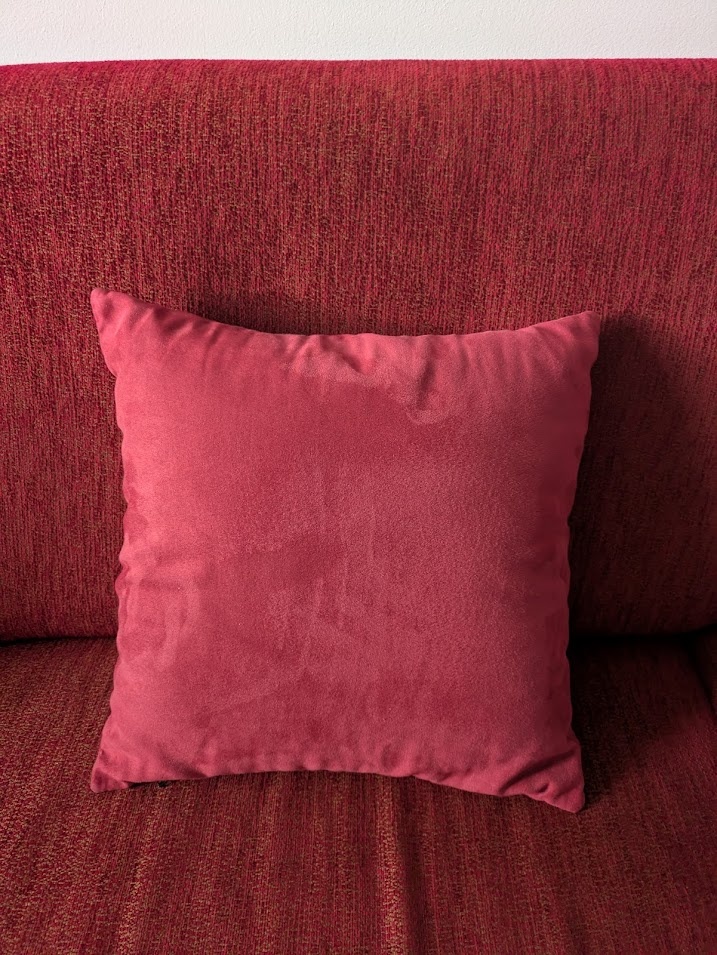 Červený rohový gauč – sedacia súprava - 4