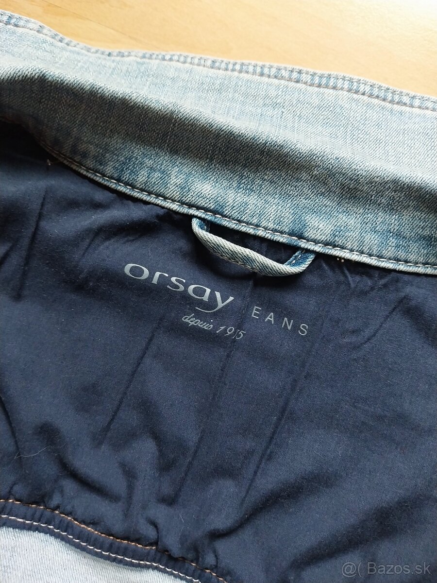 Riflová bunda Orsay - 4