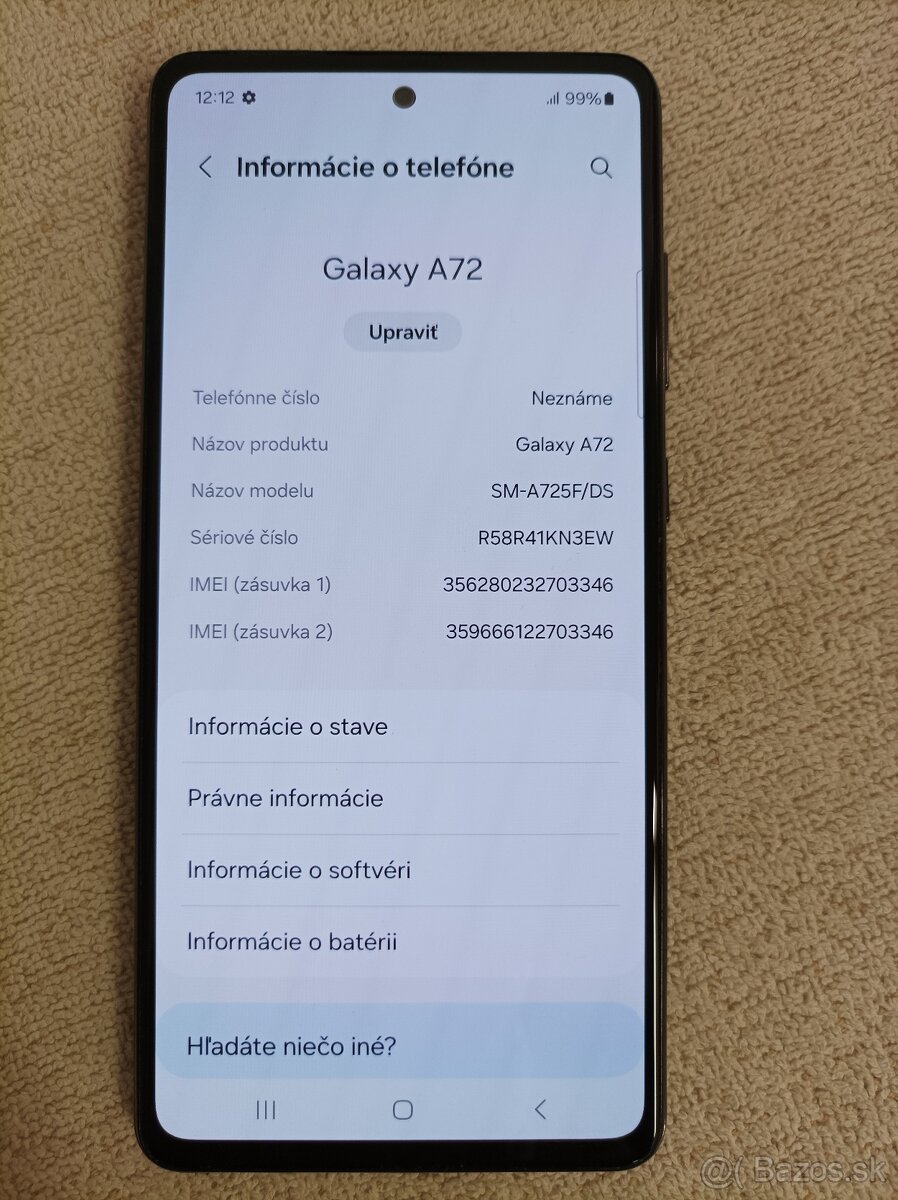 Samsung Galaxy A72 - 4