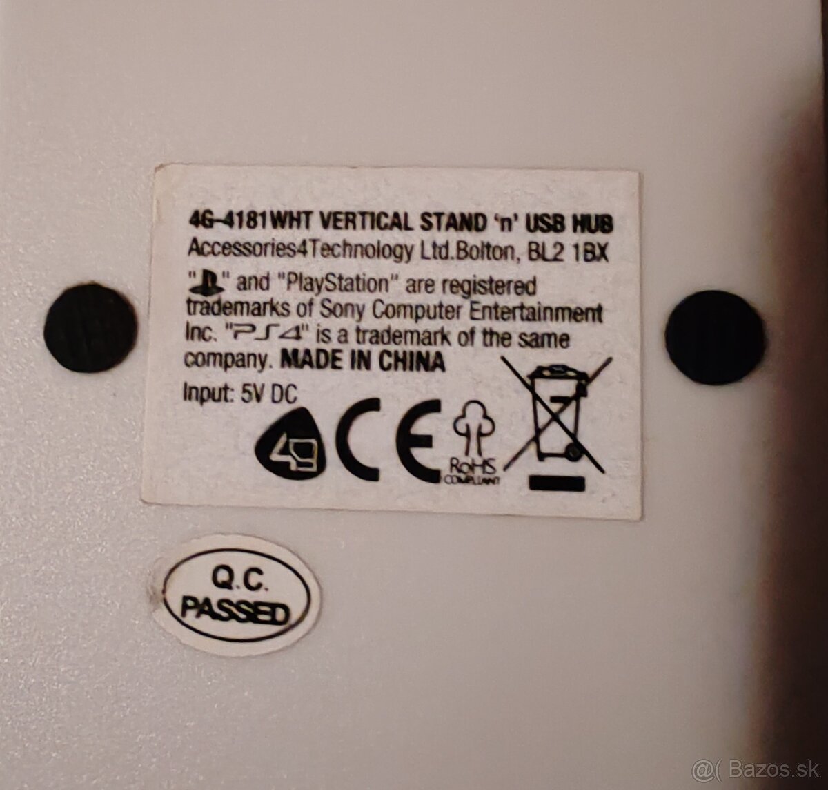 PS4 FAT ( Vertikálny stojan od 4gamers ) - 4