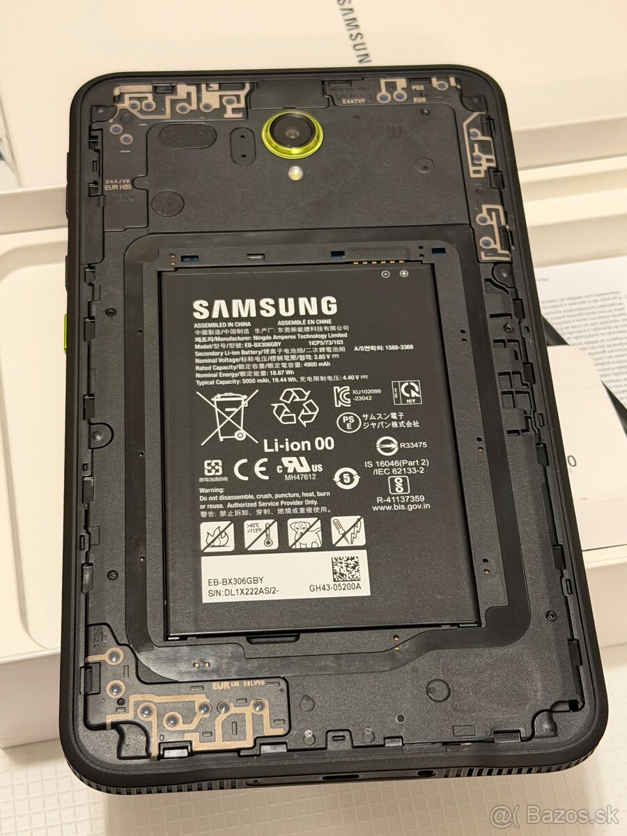 Odolný Samsung galaxy tab 5 active 5g 6/128gb simkarty nfc - 4