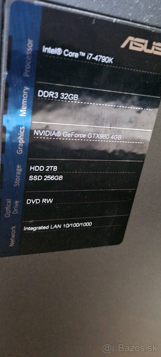 výkonný herný PC ASUS - 4