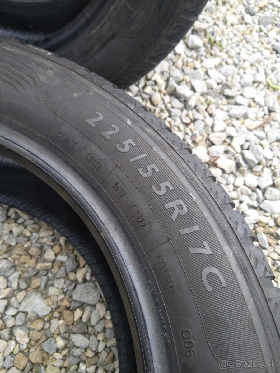 225/55 17C 109/107 H letné dodávkové. - 4