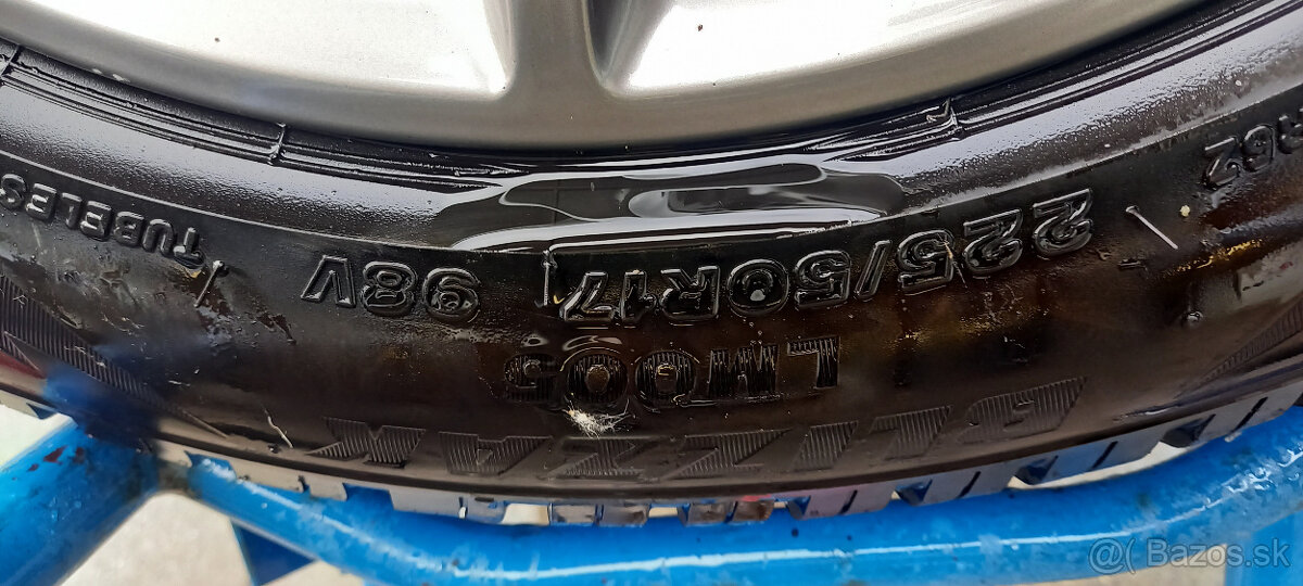 Zimné Pneumatiky na diskoch 225/50/R17 - 4