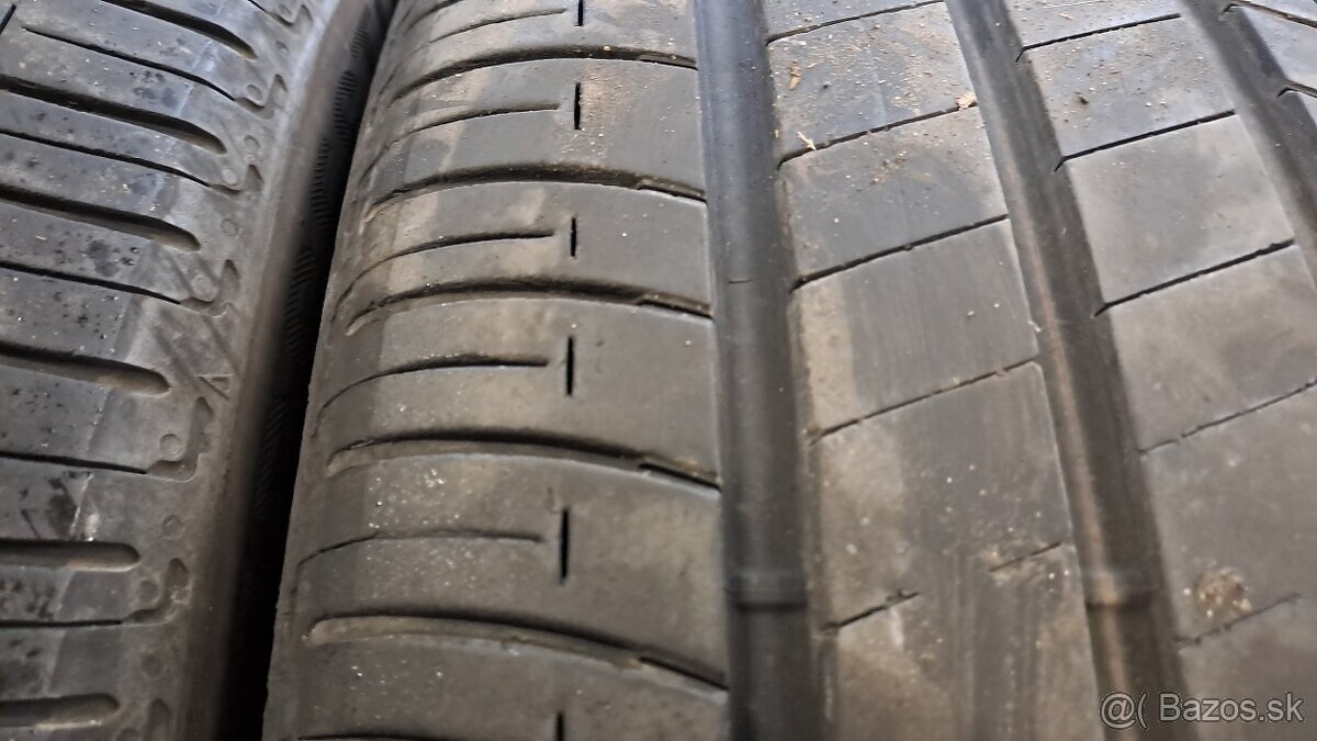 Predám 4ks jazdené letné 205/55r16-91V Bridgestone - 4