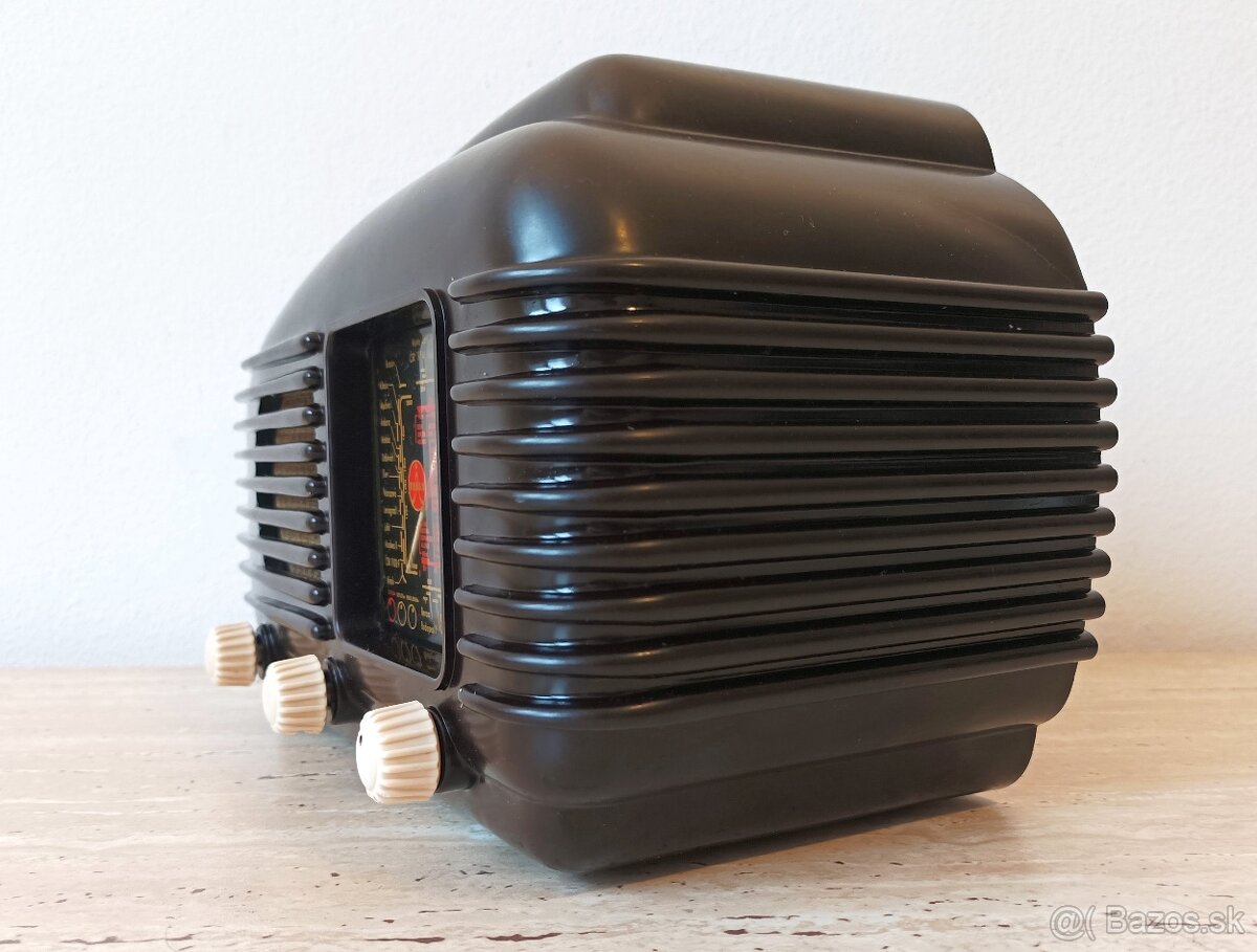 Legendární starožitné rádio Talisman 308U, exelentní stav - 4