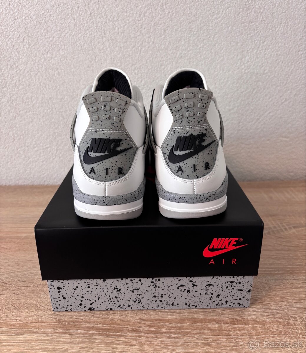 Air Jordan 4 White Cement - 4
