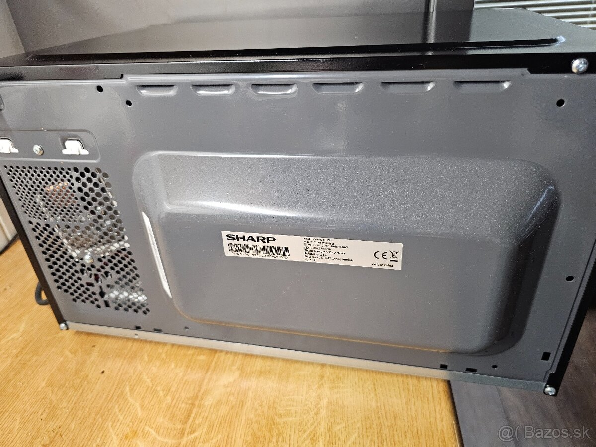Predám mikrovlnnú rúru Sharp YC-MS252AE-B - 4