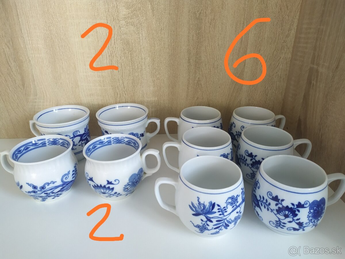 Cibulovy porcelan Bohemia - 4