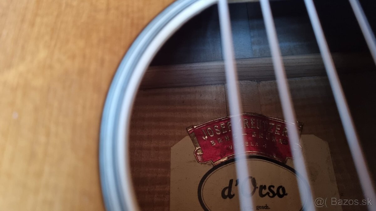 Klasická kytara Josef Kreutzer - 4