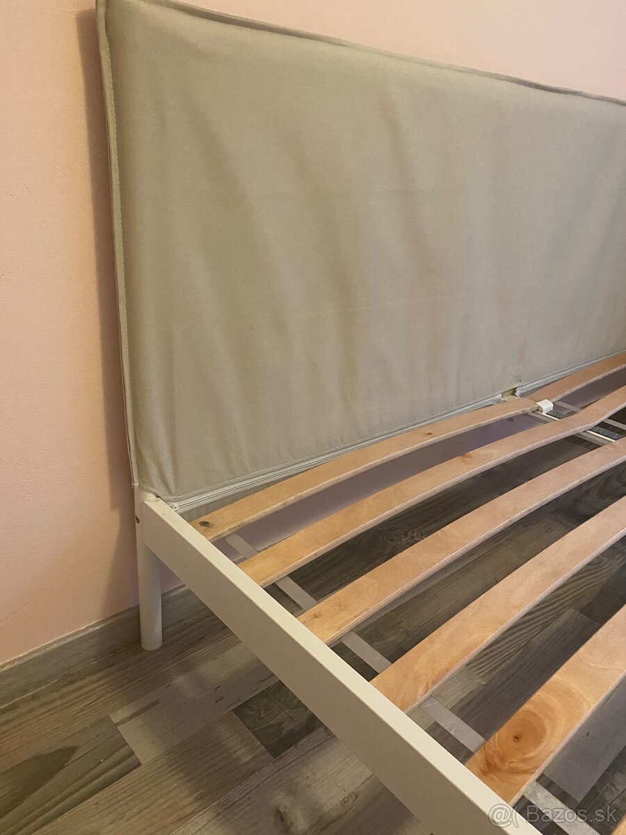 Kovova stabilna postel Ikea 180x200 - 4