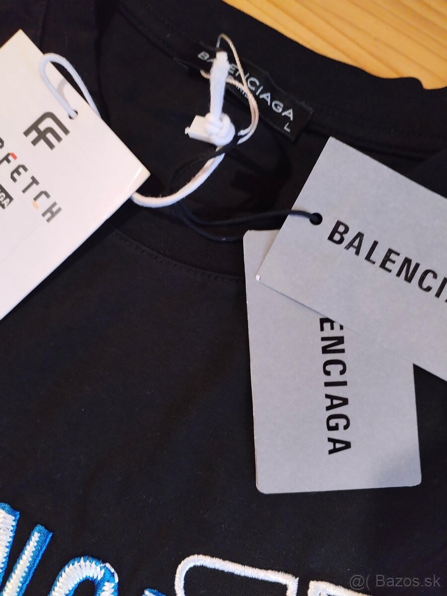 Bavlnené tričko BALENCIAGA - 4