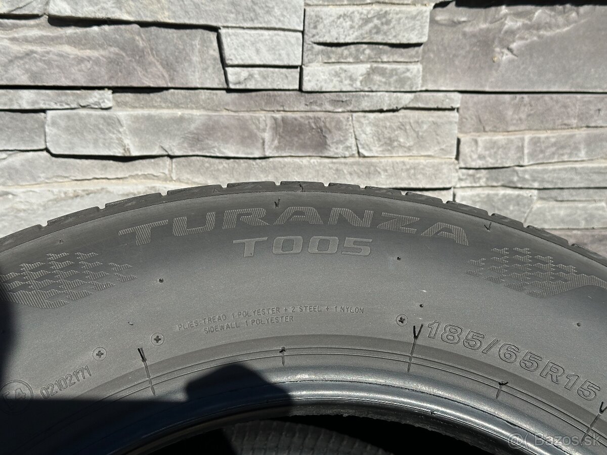 185/65 R15 88H letné BRIDGESTONE - 4