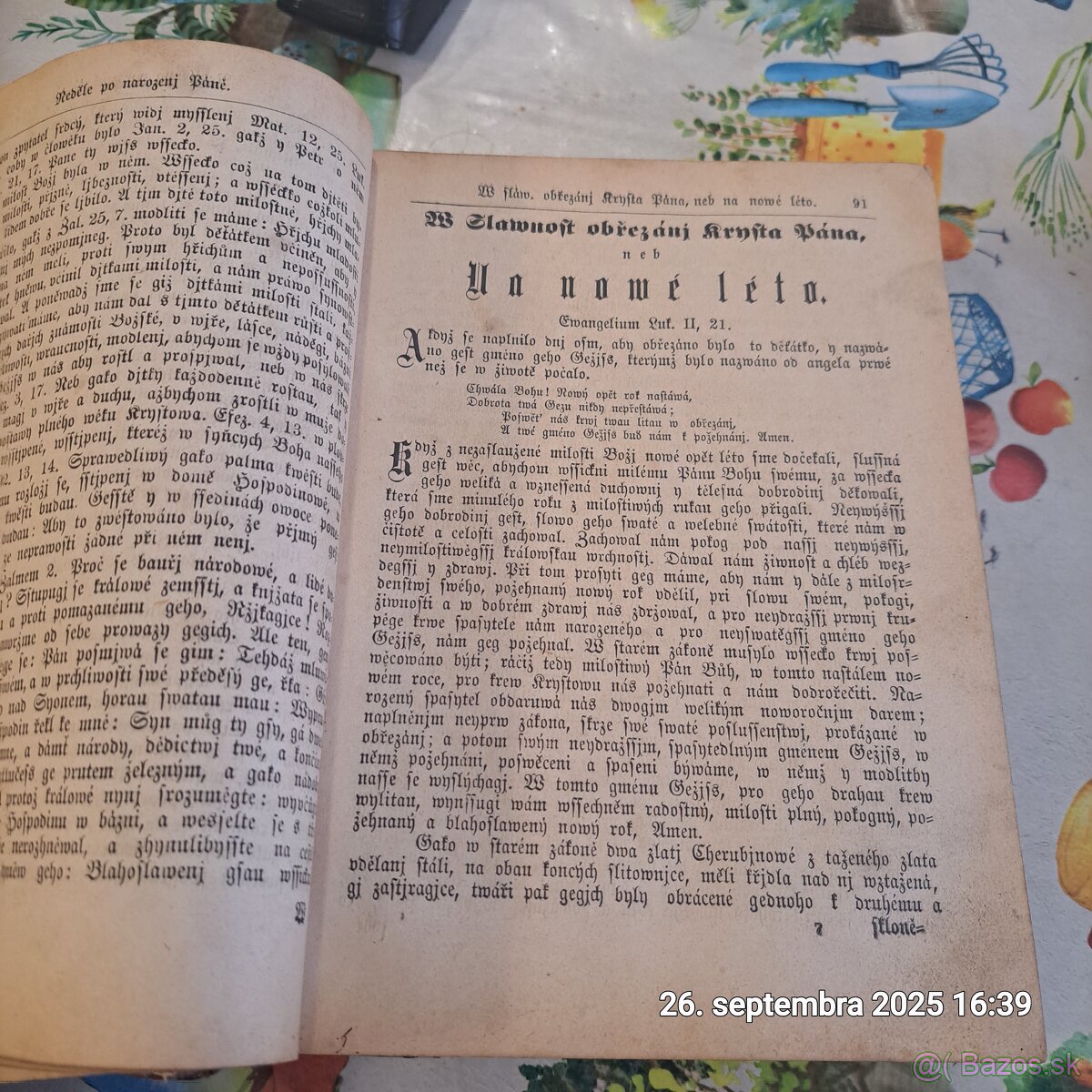 Predam tuto staru bibliu z roku 1886 - 4